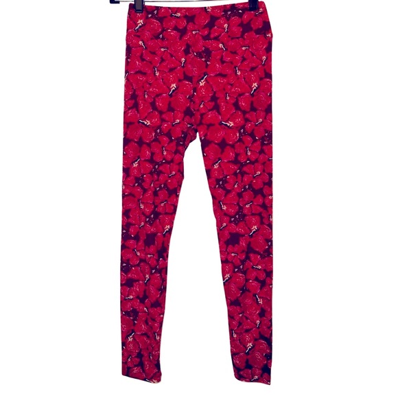 ❌(stolen)
 LulaRoe Hibiscus 🌺 leggings - Picture 5 of 6